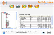 NTFS Partition Recovery Tool screenshot